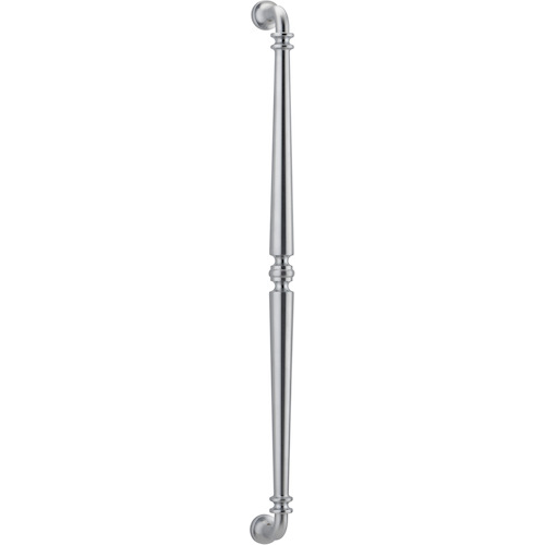 Pull Handle Sarlat Brushed Chrome L638xW32xP72mm BP35mm CTC600mm in Brushed Chrome
