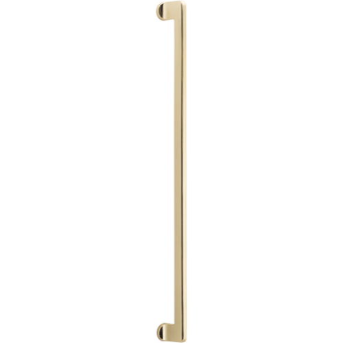 Pull Handle Baltimore Polished Brass L635xW13xP64mm BP35mm CTC600mm in Polished Brass