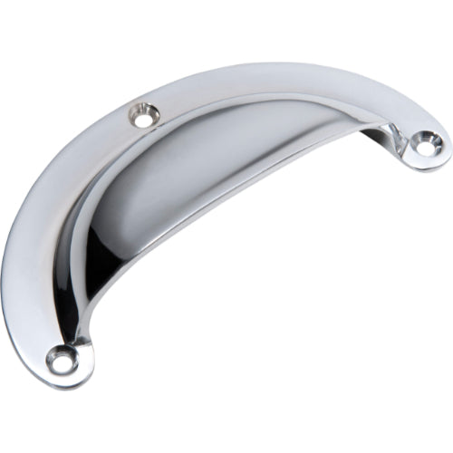 Drawer Pull Classic Large Chrome Plated L100xH40mm in Chrome Plated