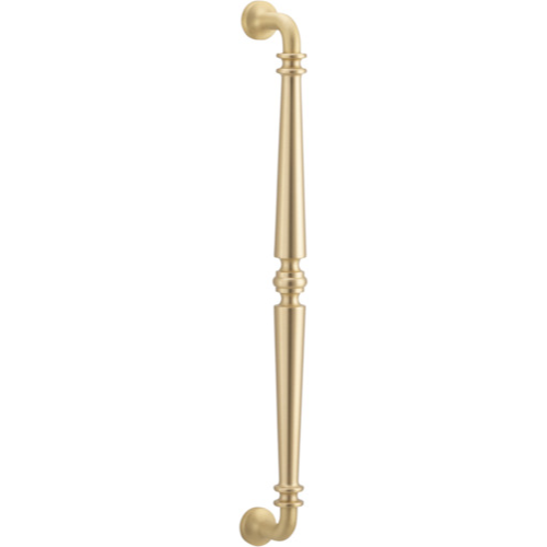 Pull Handle Sarlat Brushed Brass CTC452mm L487xW35xP74mm in Brushed Brass