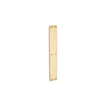 Solid Brass Push Plate in Brushed Nickel