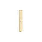 Solid Brass Push Plate in Brushed Nickel