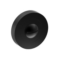 Emergency Release on Ø52mm Rose. 4.5mm x 4.5mm Square Spindle. in Black PVD