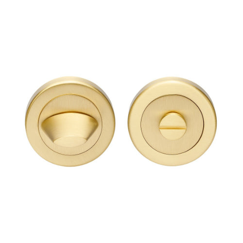 Privacy Turn & Release (Suits Cambridge) in Satin Brass