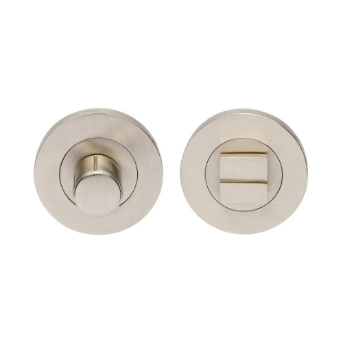 Zurich Privacy Turn & Release in Brushed Nickel