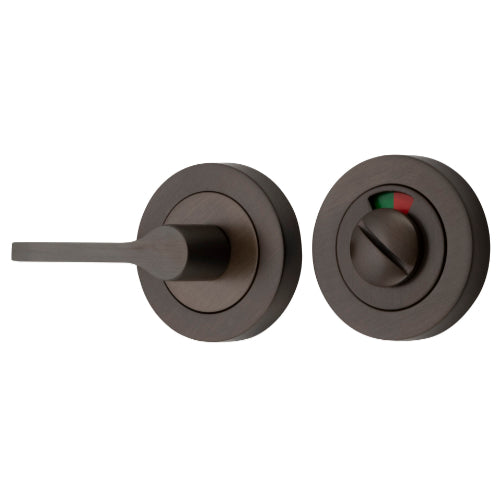 Privacy Turn Accessibility With Indicator Round Signature Brass D52xP31mm in Signature Brass