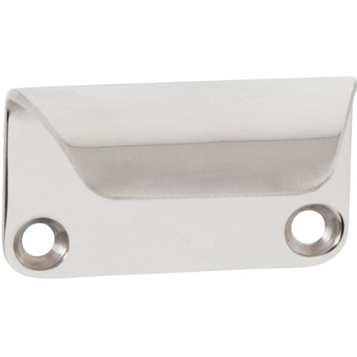 Sash Lift Stainless Steel Small Polished Stainless Steel H28xW45xP22mm in Polished Stainless