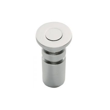 Dust Socket, 25x40mm - 13mm Hole in Brushed Nickel