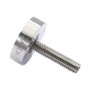 Rear Fixing Bolt - M6 Thread - suits glass doors in Satin Stainless