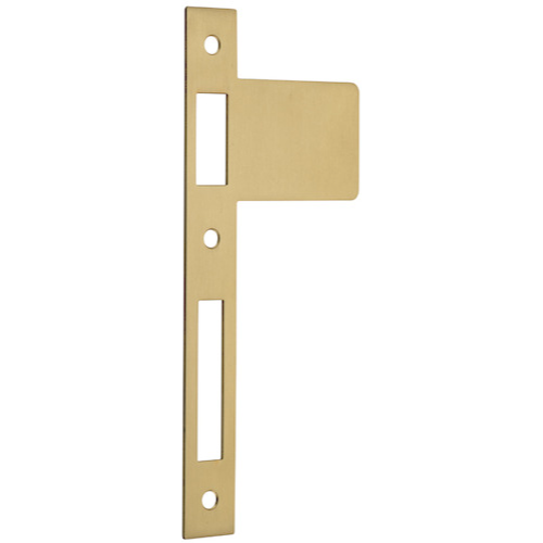 Extended Striker Brushed Brass CTC85mm H198xW85mm in Brushed Brass