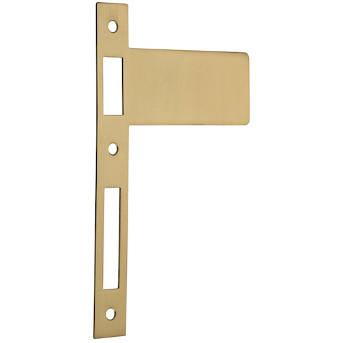 Extended Striker Brushed Brass CTC85mm H198xW122mm in Brushed Brass