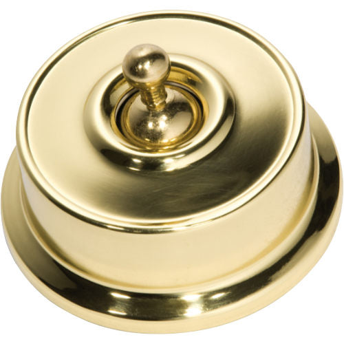 Switch Federation Polished Brass D62xP38mm in Polished Brass