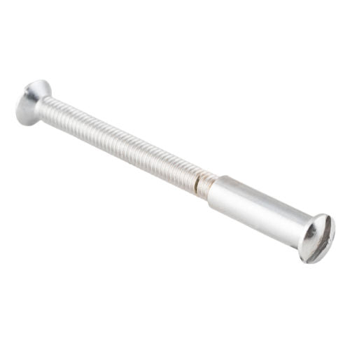 Tie Bolt Chrome Plated M4x0.7x65mm With Cutoff Points in Chrome Plated