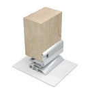 LORIENT 3007 - Heavy Duty Sweep Action Door Bottom Seal, L2100mm in Clear Anodised