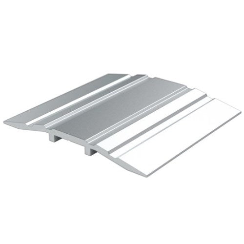 Lorient 4010 Threshold Plate in black, showcasing a durable metal design for door threshold installation.