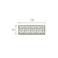 RAVEN RP14A Self Adhesive Seal Wide 5000mm in White